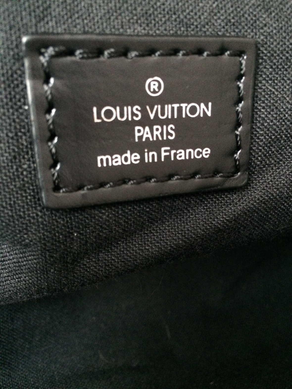 Louis Vuitton Roadster Dark grey Cloth ref.157861 - Joli Closet